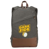 Join The Dark Side Bass Drum Player Cotton Canvas Backpack