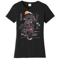 Japanese Tokyo Dragon Asian Inspired Retro 80’S Style Women's T-Shirt