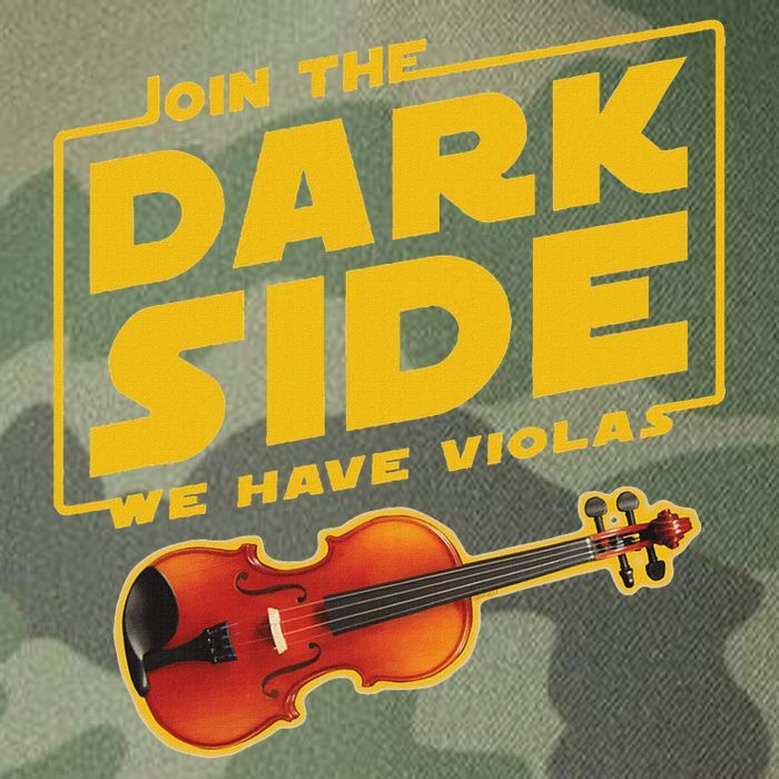 Join The Dark Side Viola Player Legacy Tie Dye Trucker Hat