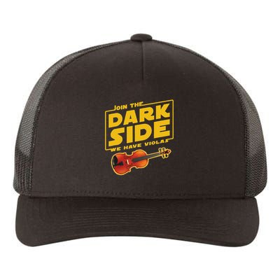 Join The Dark Side Viola Player Yupoong Adult 5-Panel Trucker Hat