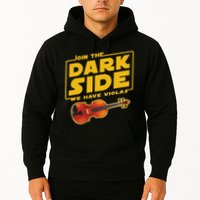 Join The Dark Side Viola Player Hoodie