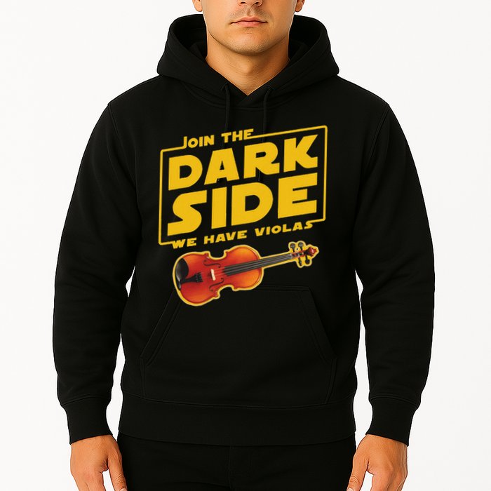 Join The Dark Side Viola Player Hoodie