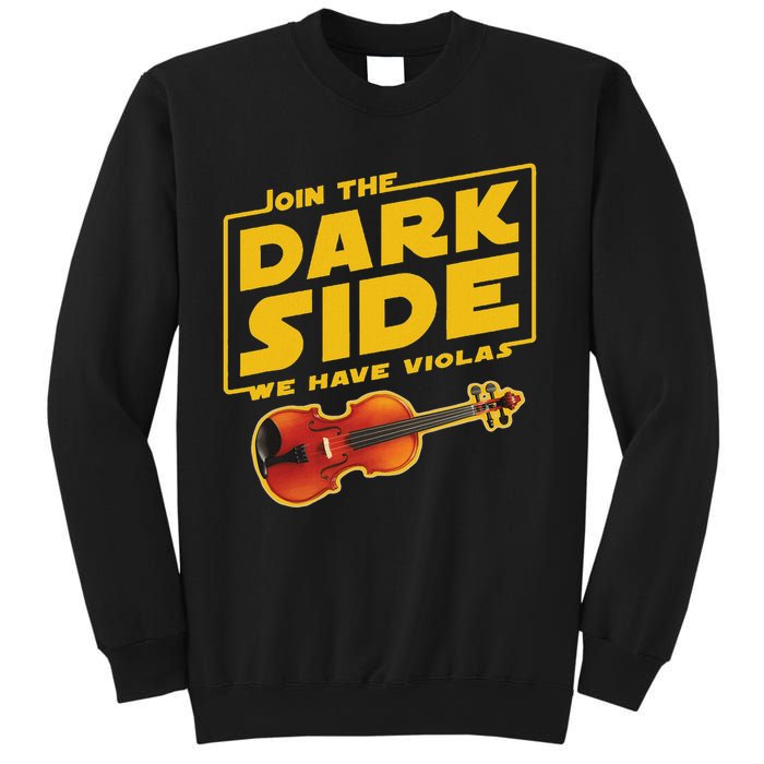 Join The Dark Side Viola Player Sweatshirt