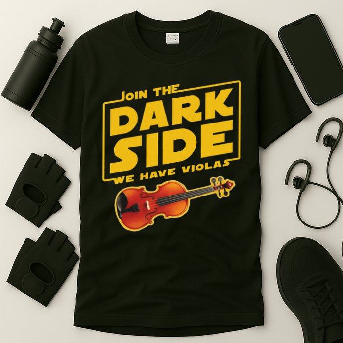 Join The Dark Side Viola Player T-Shirt