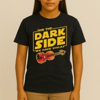 Join The Dark Side Viola Player T-Shirt