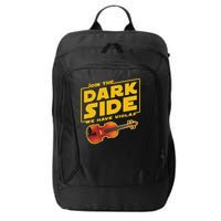 Join The Dark Side Viola Player City Backpack
