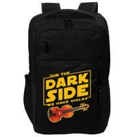 Join The Dark Side Viola Player Impact Tech Backpack