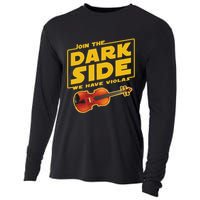 Join The Dark Side Viola Player Cooling Performance Long Sleeve Crew