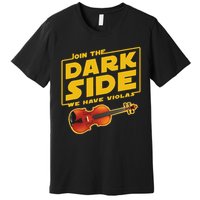 Join The Dark Side Viola Player Premium T-Shirt