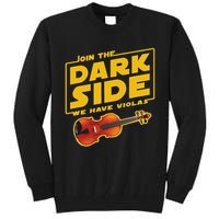 Join The Dark Side Viola Player Tall Sweatshirt