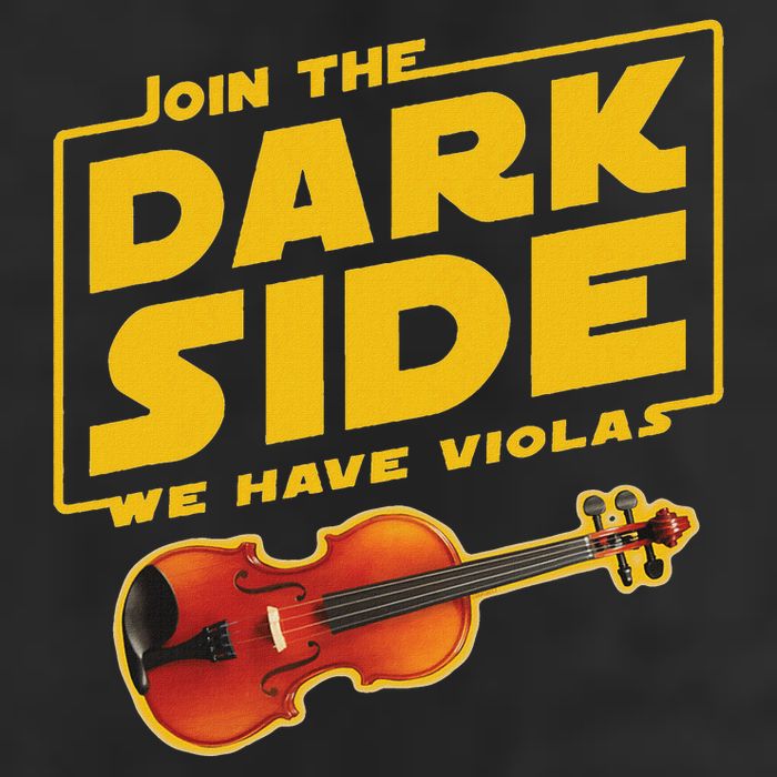 Join The Dark Side Viola Player Trucker Hat