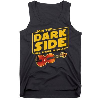 Join The Dark Side Viola Player Tank Top