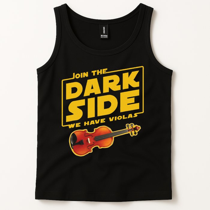 Join The Dark Side Viola Player Tank Top