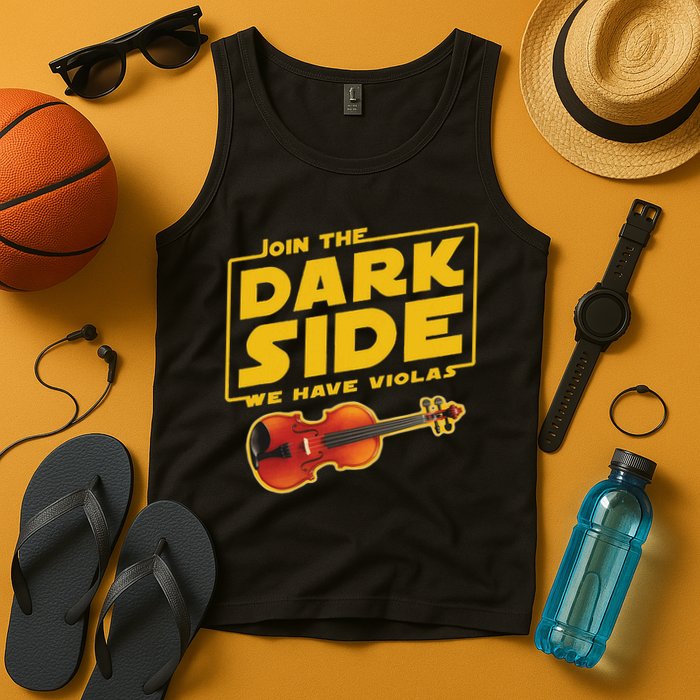 Join The Dark Side Viola Player Tank Top