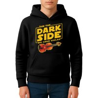 Join The Dark Side Viola Player Kids Hoodie