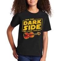 Join The Dark Side Viola Player Kids T-Shirt