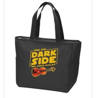 Join The Dark Side Viola Player Zip Tote Bag