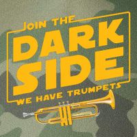 Join The Dark Side Trumpet Player Legacy Tie Dye Trucker Hat