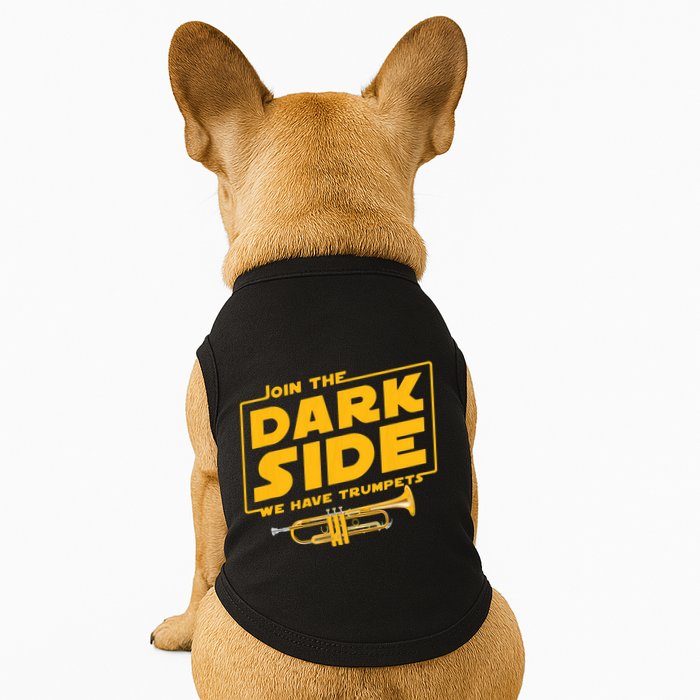 Join The Dark Side Trumpet Player Doggie Tank