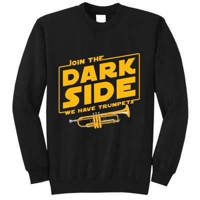 Join The Dark Side Trumpet Player Sweatshirt