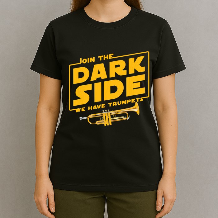 Join The Dark Side Trumpet Player T-Shirt