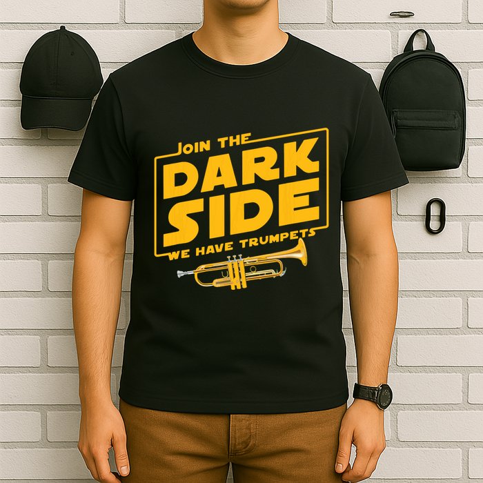 Join The Dark Side Trumpet Player T-Shirt