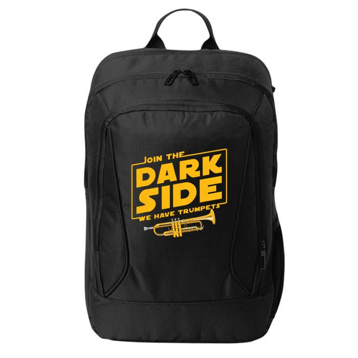 Join The Dark Side Trumpet Player City Backpack
