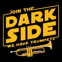 Join The Dark Side Trumpet Player City Backpack