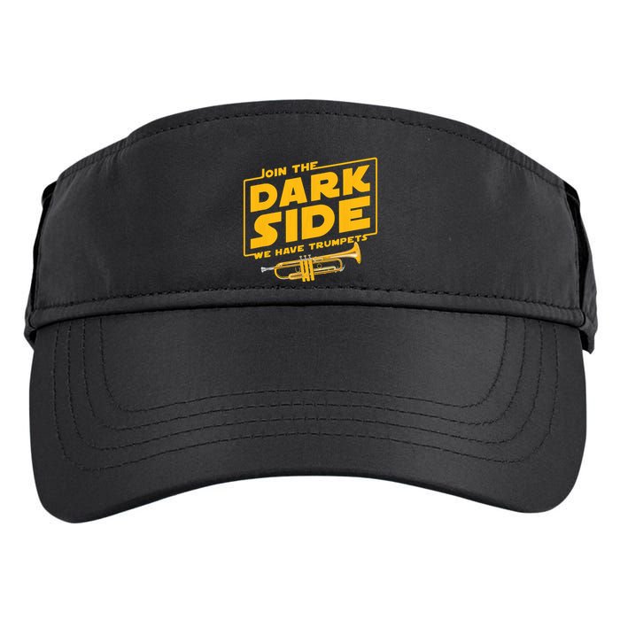 Join The Dark Side Trumpet Player Adult Drive Performance Visor