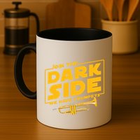 Join The Dark Side Trumpet Player Mug