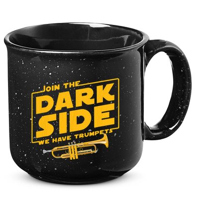 Join The Dark Side Trumpet Player 15oz Campfire Ceramic Mug