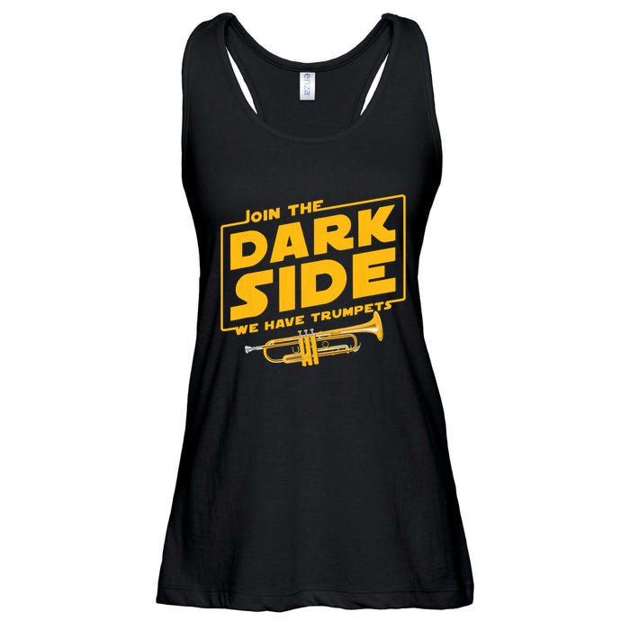 Join The Dark Side Trumpet Player Ladies Essential Flowy Tank