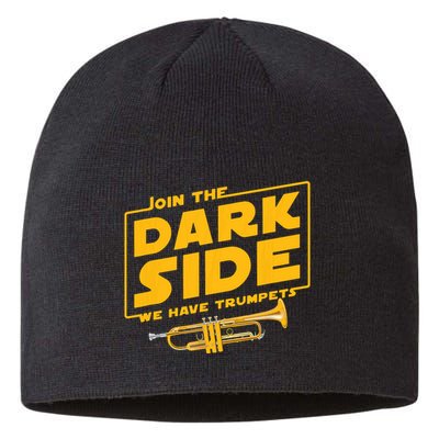 Join The Dark Side Trumpet Player Sustainable Beanie