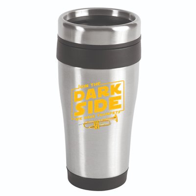Join The Dark Side Trumpet Player 16oz Travel Tumbler
