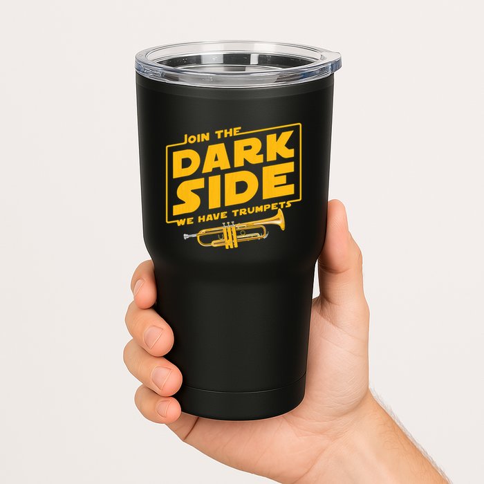 Join The Dark Side Trumpet Player Tumbler