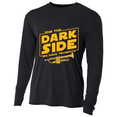Join The Dark Side Trumpet Player Cooling Performance Long Sleeve Crew
