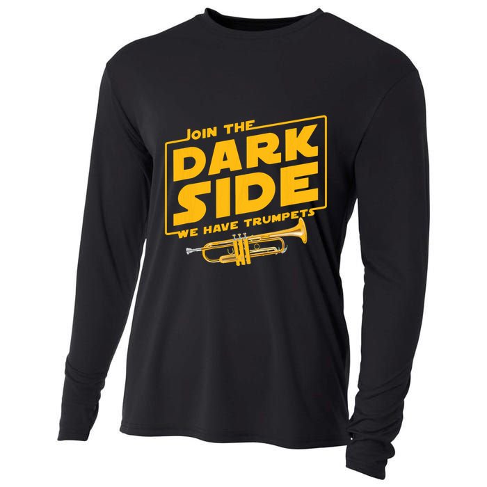 Join The Dark Side Trumpet Player Cooling Performance Long Sleeve Crew