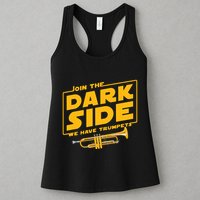 Join The Dark Side Trumpet Player Womens Tank Top