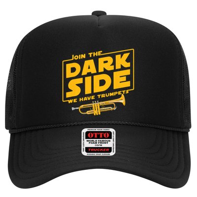 Join The Dark Side Trumpet Player Trucker Hat