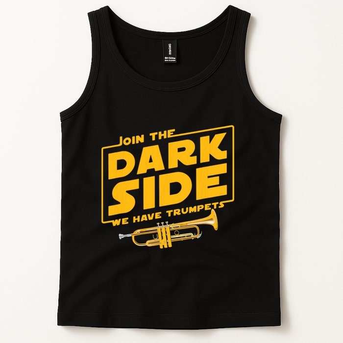 Join The Dark Side Trumpet Player Tank Top