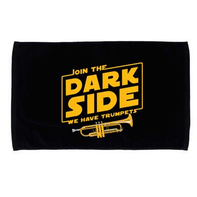 Join The Dark Side Trumpet Player Microfiber Hand Towel