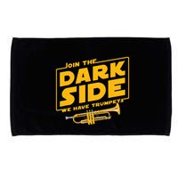 Join The Dark Side Trumpet Player Microfiber Hand Towel