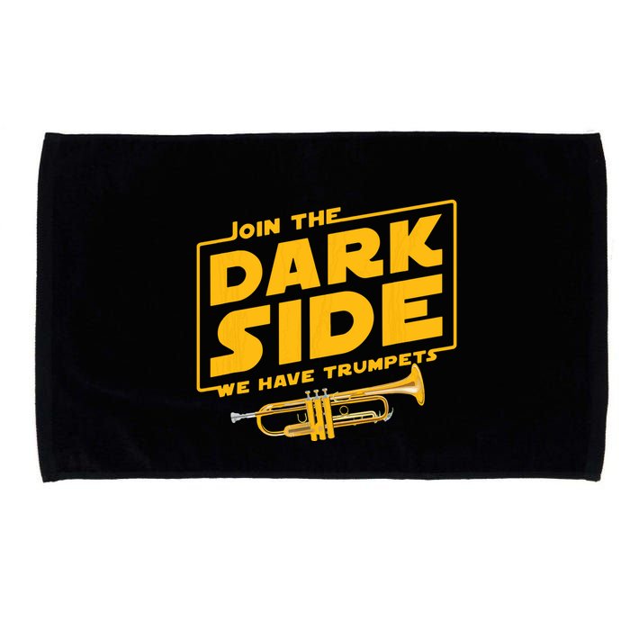 Join The Dark Side Trumpet Player Microfiber Hand Towel