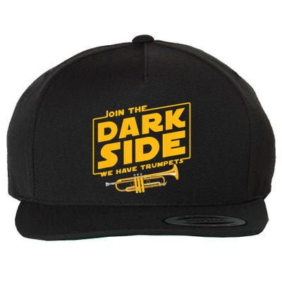 Join The Dark Side Trumpet Player Wool Snapback Cap