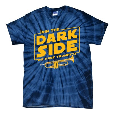 Join The Dark Side Trumpet Player Tie-Dye T-Shirt