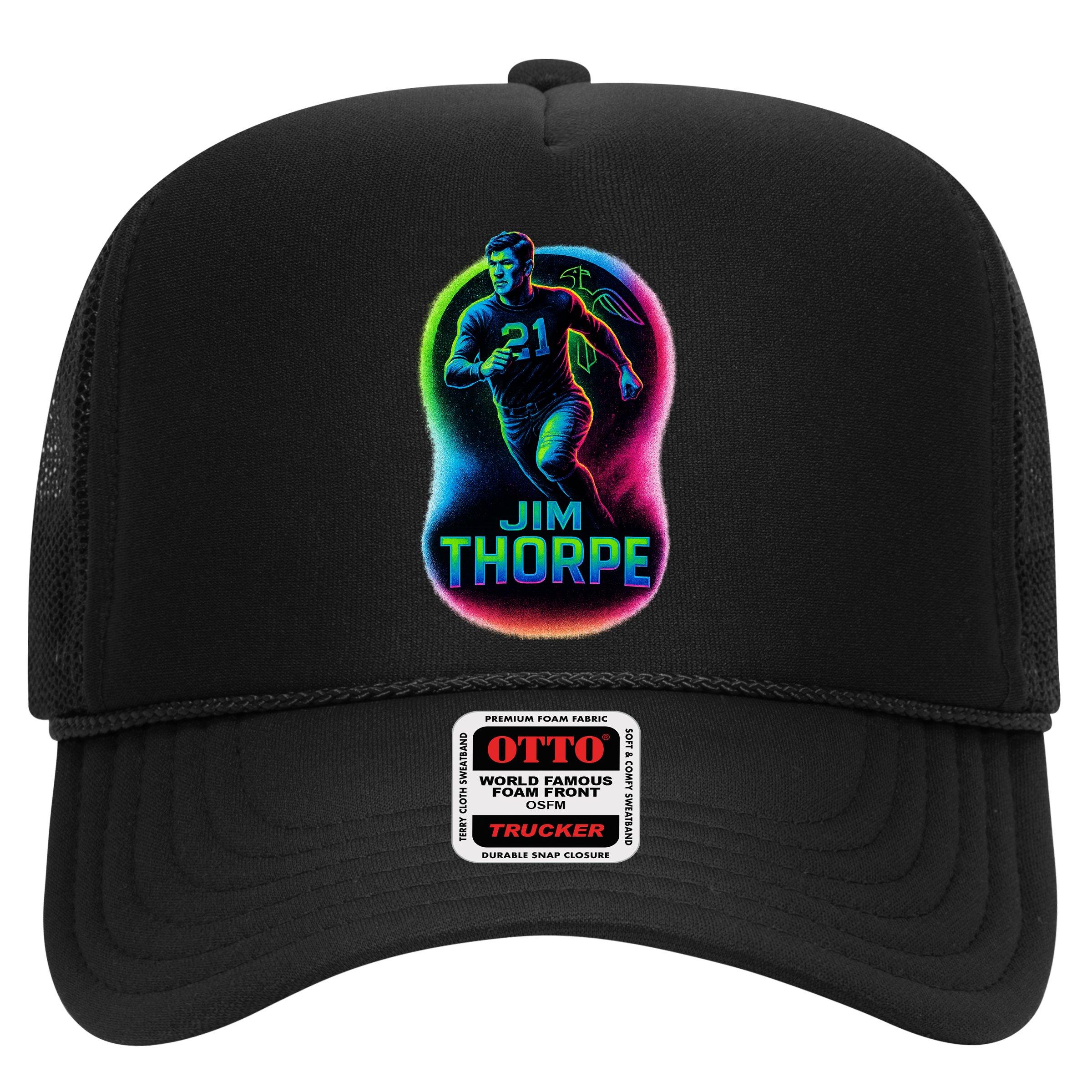 Jim Thorpe Epic Neon Pose Hat