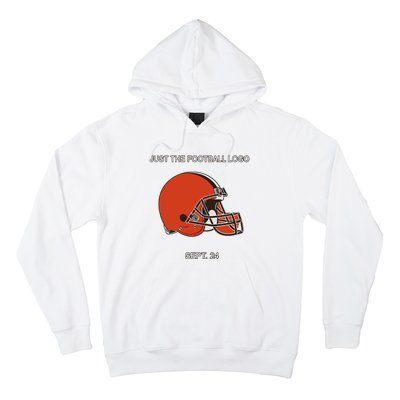 Just The Football Logo Sept 24 Hoodie