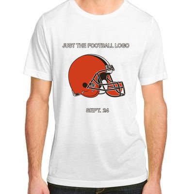 Just The Football Logo Sept 24 Adult ChromaSoft Performance T-Shirt