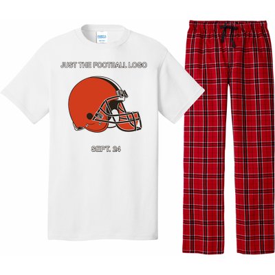 Just The Football Logo Sept 24 Pajama Set