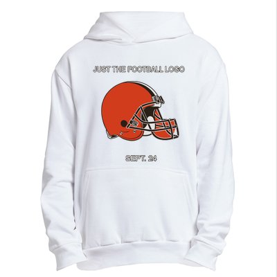 Just The Football Logo Sept 24 Urban Pullover Hoodie